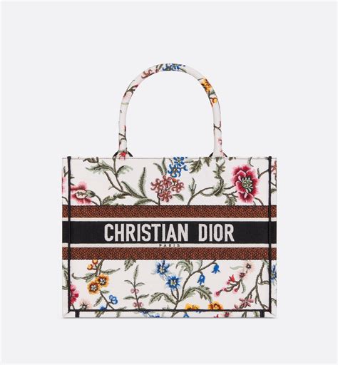 lady dior white medium|medium dior book tote price.